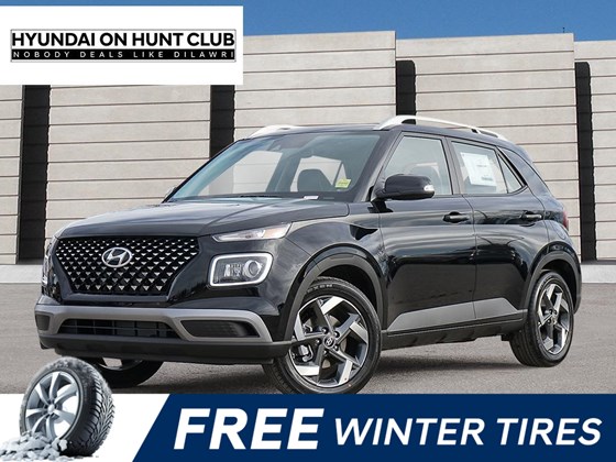 2025 Hyundai Venue Ultimate w/Black Interior