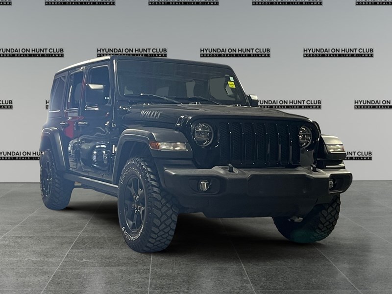 2020 Jeep Wrangler Unlimited Black and Tan 4x4