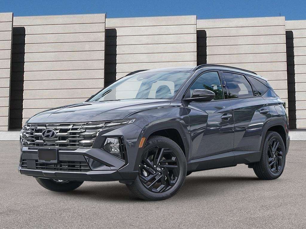 Gray (Ecotronic Grey) 2026 Hyundai Tucson Hybrid SUV / Crossover  Automatic