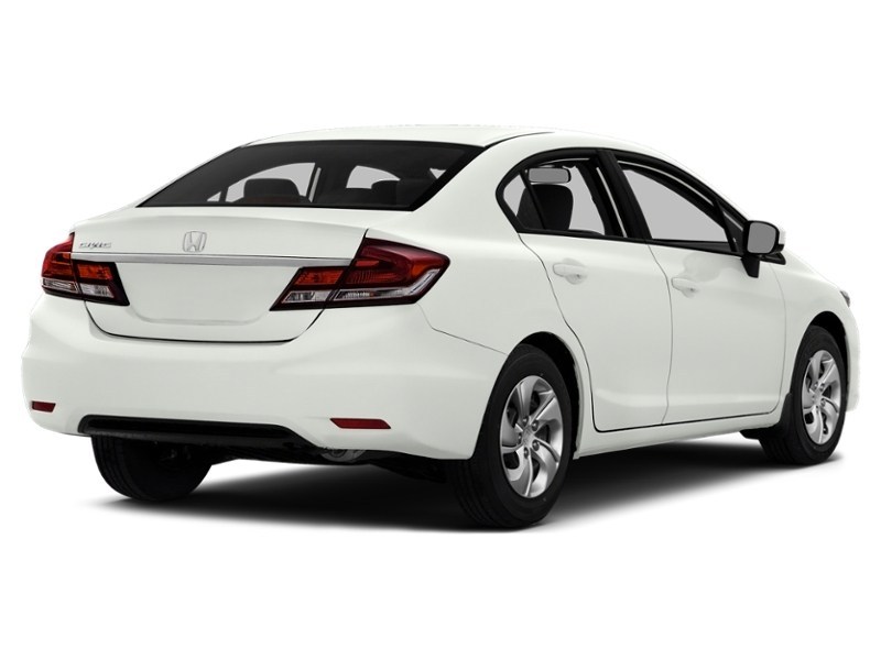 2014 Honda Civic 4dr CVT LX Exterior Shot 2