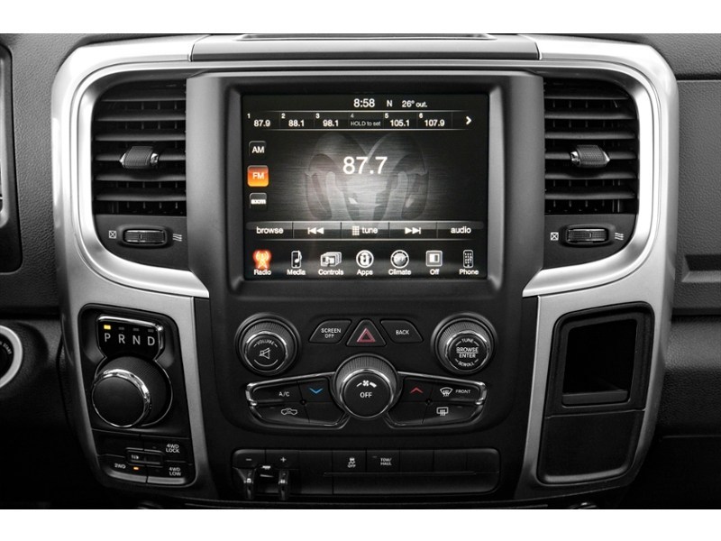 2017 RAM 1500 4WD Crew Cab 140.5" Big Horn Interior Shot 2