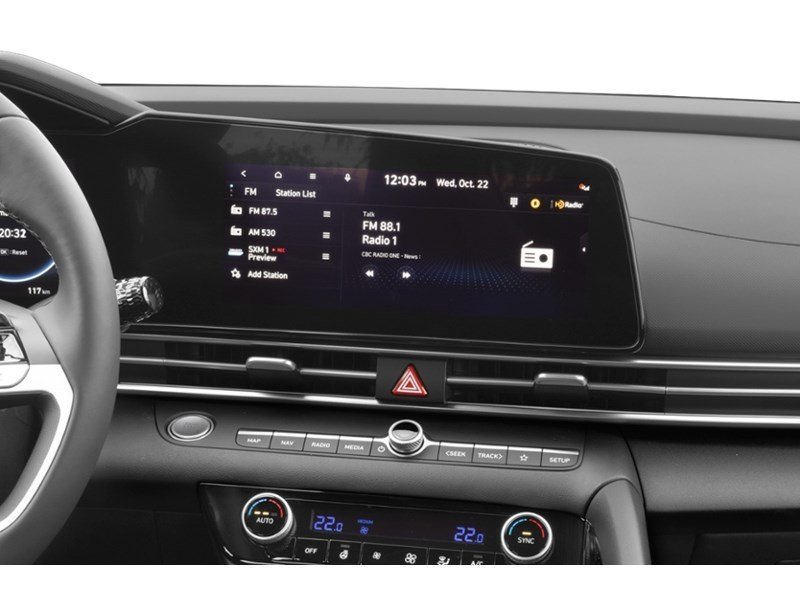 2026 Hyundai Elantra HEV Luxury Sedan Interior Shot 2