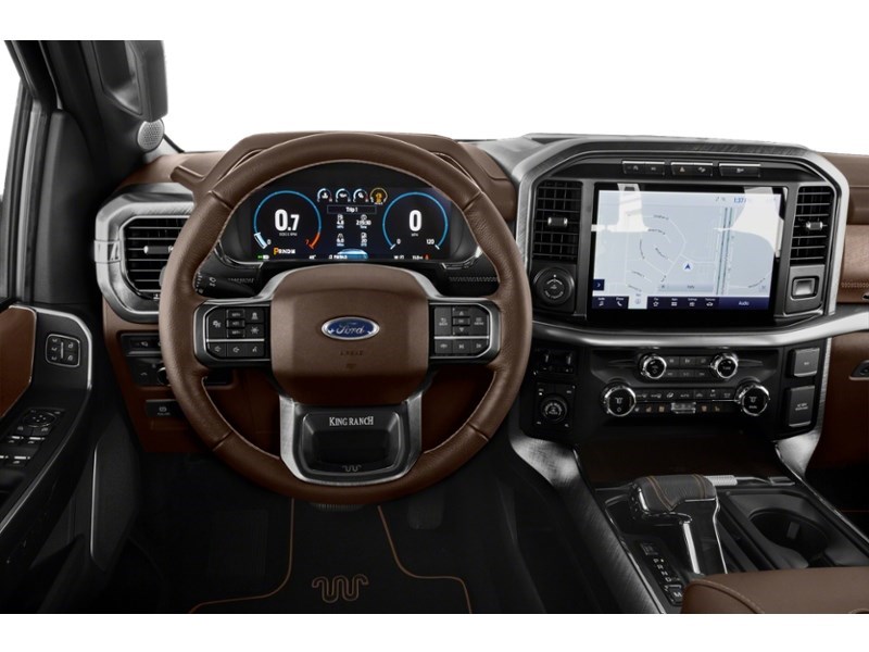 2023 Ford F-150 King Ranch 4WD SuperCrew 5.5' Box Interior Shot 3