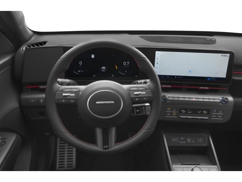 2025 Hyundai Kona 1.6T N Line AWD w/Two-Tone Roof Interior Shot 3