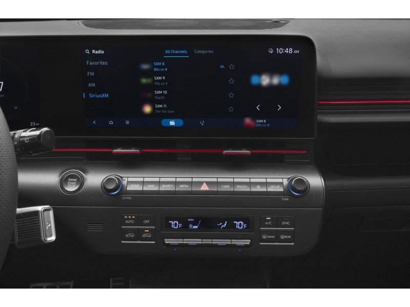 2025 Hyundai Kona 1.6T N Line AWD w/Two-Tone Roof Interior Shot 2