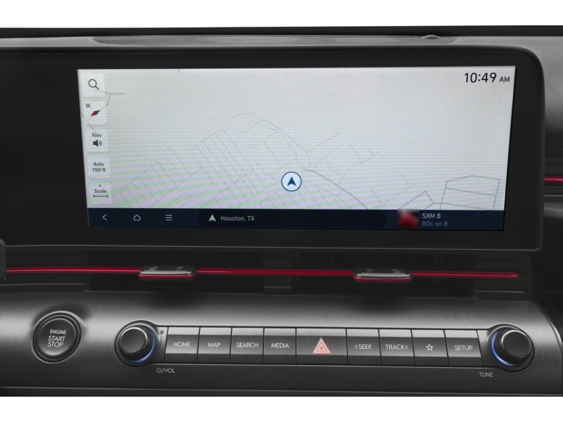 2025 Hyundai Kona 1.6T N Line AWD w/Two-Tone Roof Interior Shot 8