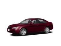 2007 Hyundai Sonata 4dr Sdn V6 Auto GL *Ltd Avail* Dark Red  Shot 3