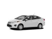 2011 Ford Fiesta 4dr Sdn SE Oxford White  Shot 1