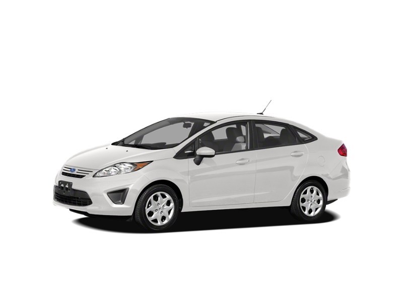 2011 Ford Fiesta 4dr Sdn SE Oxford White  Shot 1