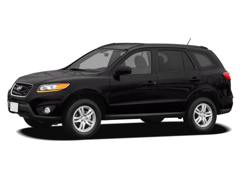 2011 Hyundai Santa Fe FWD 4dr V6 Auto GL Black Noir Pearl Metallic  Shot 12
