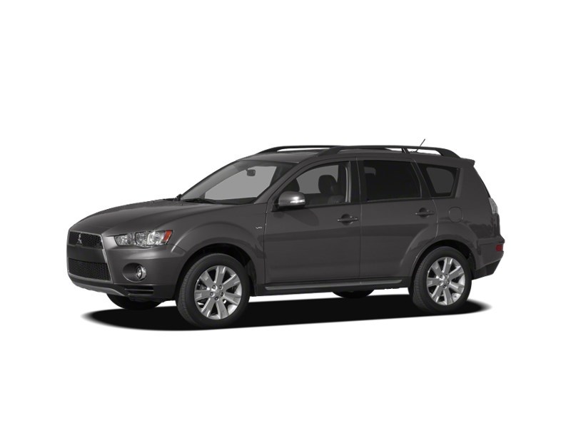 2012 Mitsubishi Outlander 4WD 4dr ES Graphite Grey Pearl  Shot 3