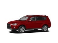2012 Mitsubishi Outlander 4WD 4dr ES Rally Red Metallic  Shot 5