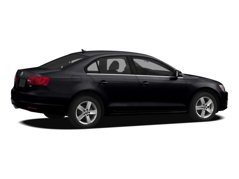2012 Volkswagen Jetta 4dr 2.5L Auto Comfortline Black  Shot 17