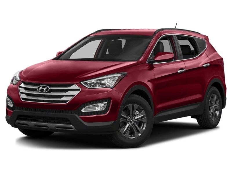 2015 Hyundai Santa Fe Sport FWD 4dr 2.4L Premium Serrano Red  Shot 4