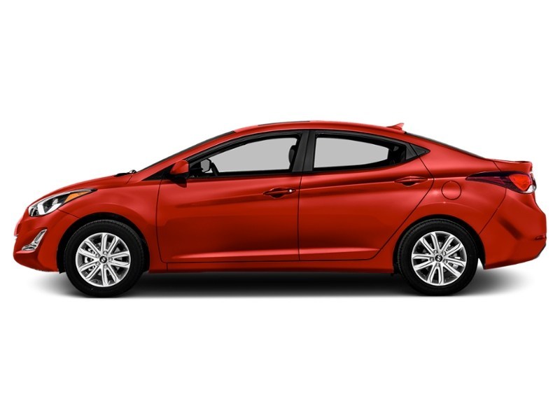 2014 Hyundai Elantra 4dr Sdn Auto Limited w/Navi Geranium Red Metallic  Shot 3