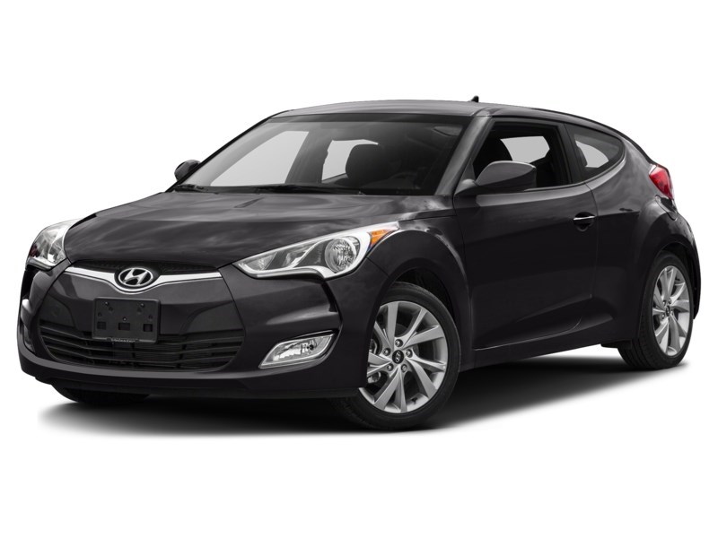 2016 Hyundai Veloster 3dr Cpe Auto Tech Ultra Black Pearl  Shot 1