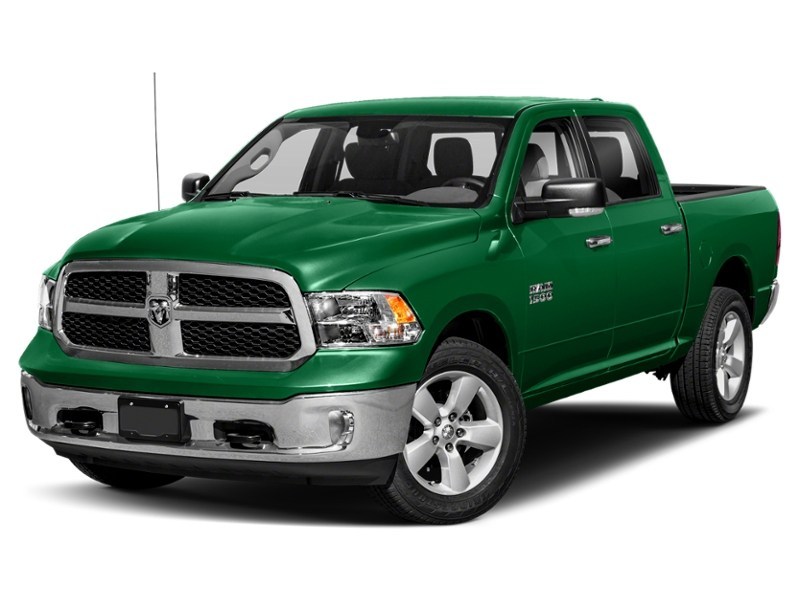 2017 RAM 1500 4WD Crew Cab 140.5" Big Horn Bright Green  Shot 43