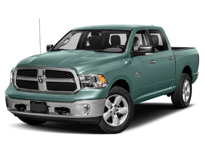 2017 RAM 1500 4WD Crew Cab 140.5" Big Horn Light Green  Shot 112