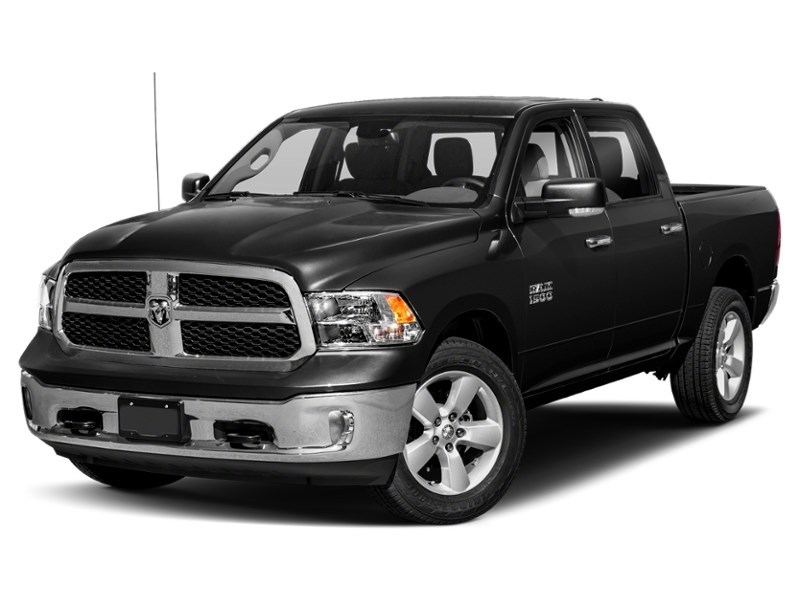 2017 RAM 1500 4WD Crew Cab 140.5" Big Horn Black  Shot 163
