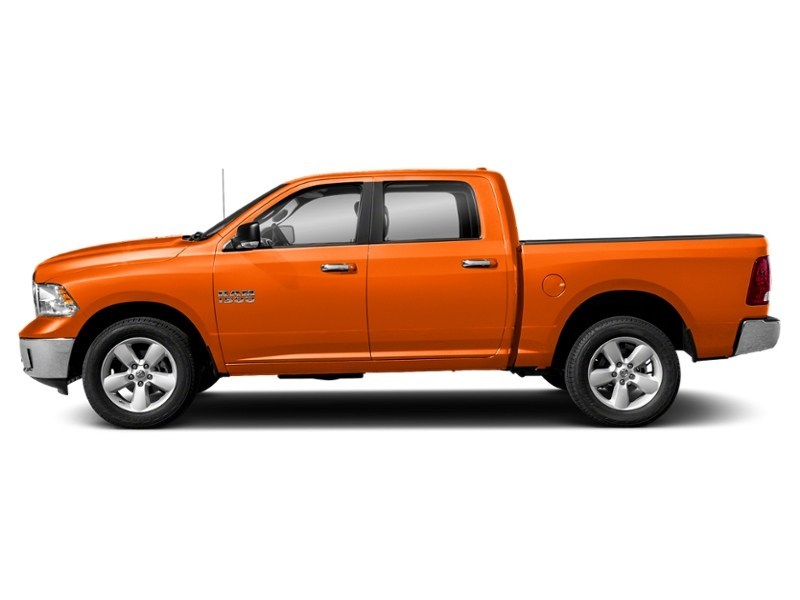 2017 RAM 1500 4WD Crew Cab 140.5" Big Horn Omaha Orange  Shot 29