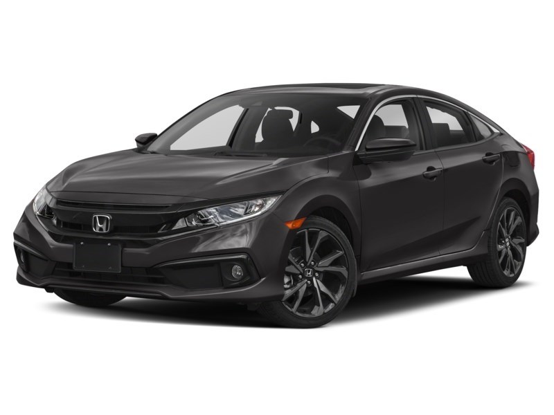 2020 Honda Civic Sport CVT Modern Steel Metallic  Shot 17