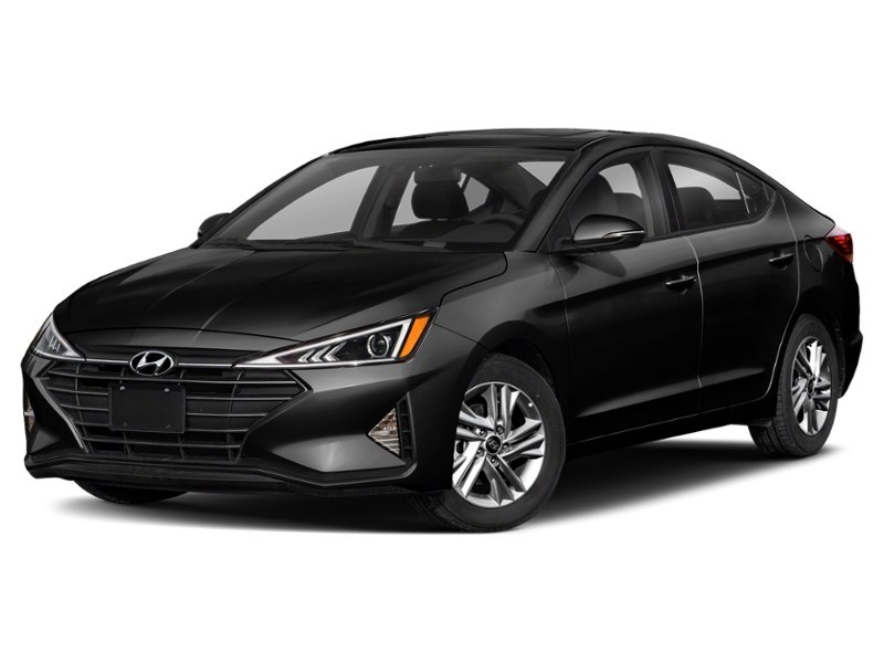2020 Hyundai Elantra Preferred w/Sun & Safety Package IVT Space Black  Shot 1