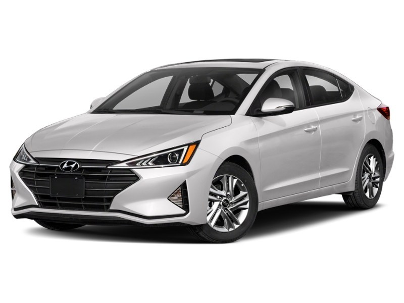 2020 Hyundai Elantra Preferred IVT Polar White  Shot 1
