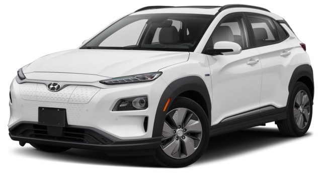 2019 Hyundai Kona Electric Chalk White Metallic [White]