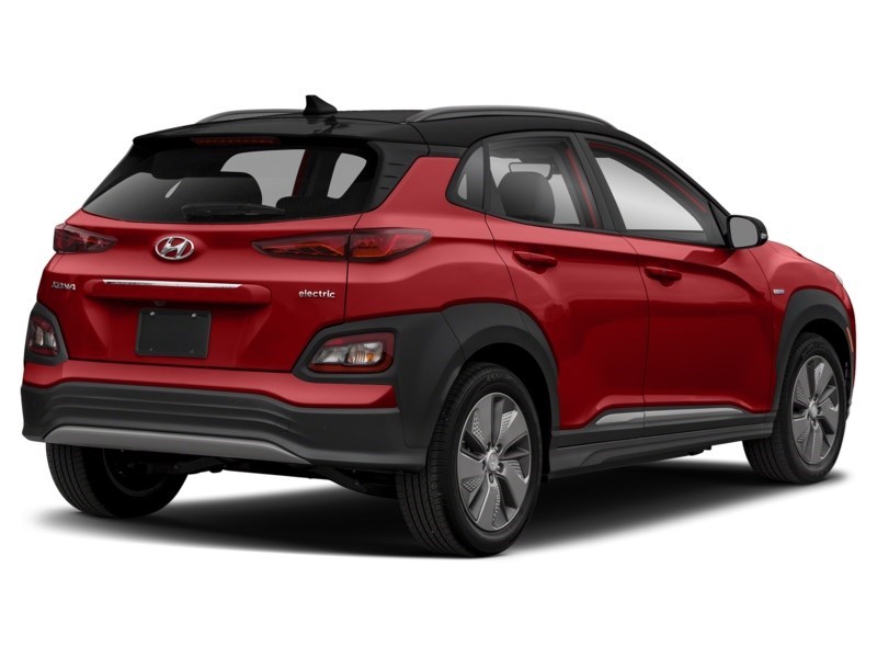 2021 Hyundai Kona Electric Preferred w/Two-Tone Roof FWD Pulse Red w/Black Roof  Shot 14