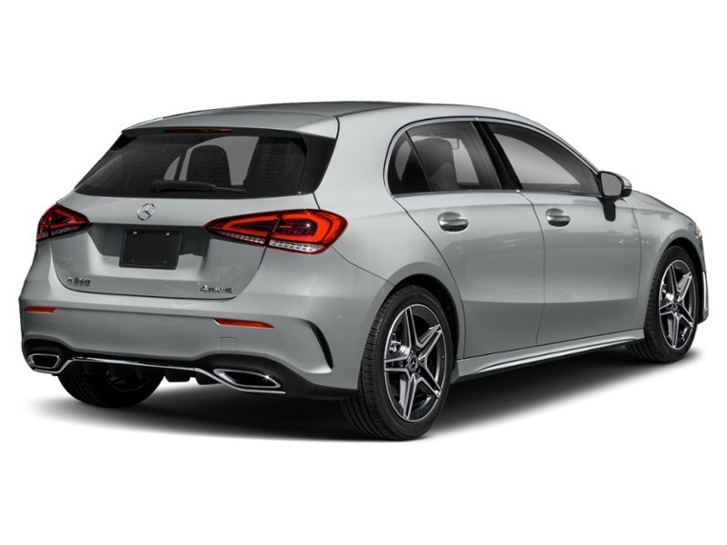 2019 Mercedes-Benz A-Class A 250 4MATIC Hatch Iridium Silver Metallic  Shot 2