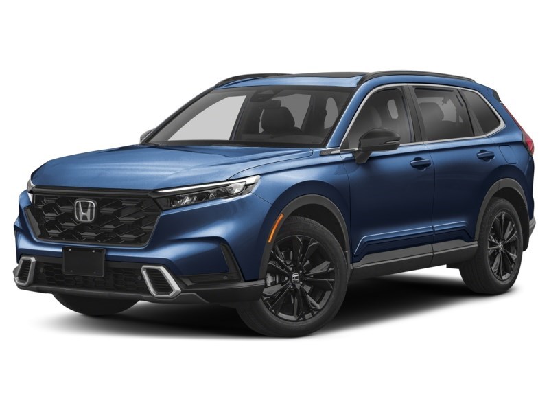 2024 Honda CR-V Hybrid Touring AWD Canyon River Blue Metallic  Shot 4