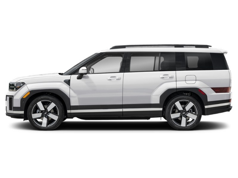 2027 Hyundai Santa Fe HEV Luxury AWD Creamy White Matte  Shot 9