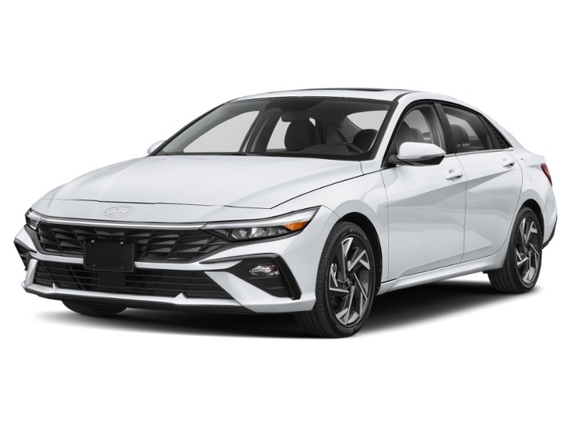 2026 Hyundai Elantra HEV Luxury Sedan Atlas White  Shot 1