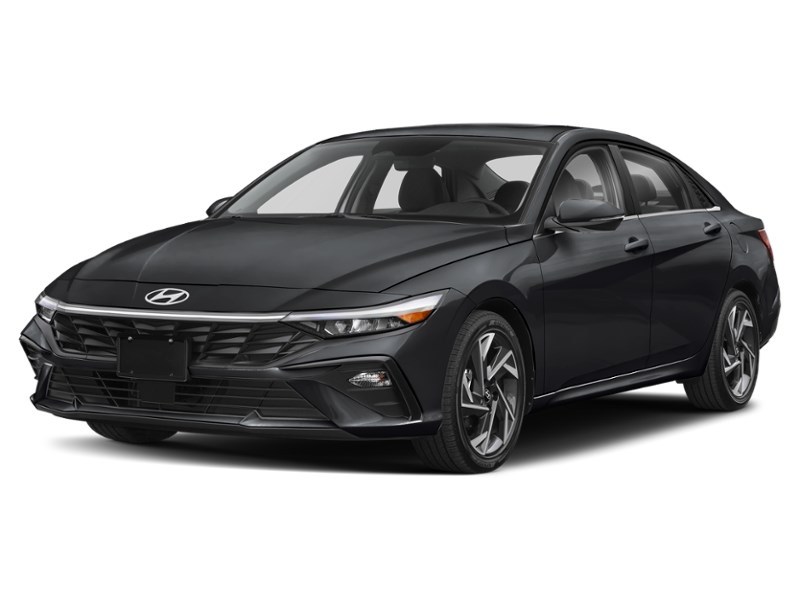 2026 Hyundai Elantra HEV Luxury Sedan Abyss Black  Shot 1
