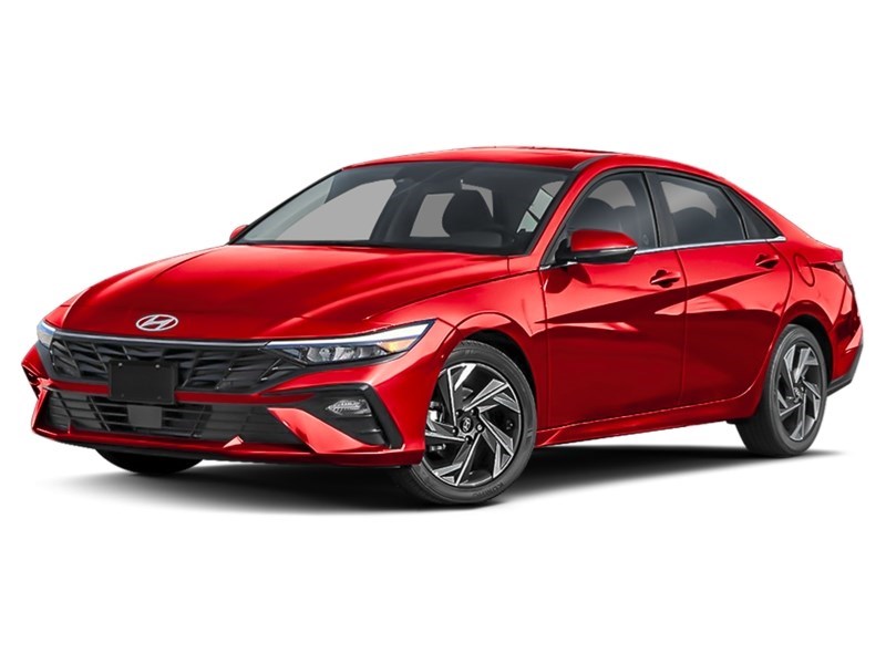 2026 Hyundai Elantra HEV Luxury Sedan Ultimate Red  Shot 12