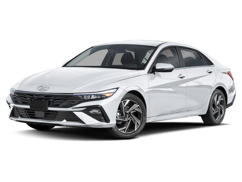 2026 Hyundai Elantra HEV Luxury Sedan Atlas White  Shot 18