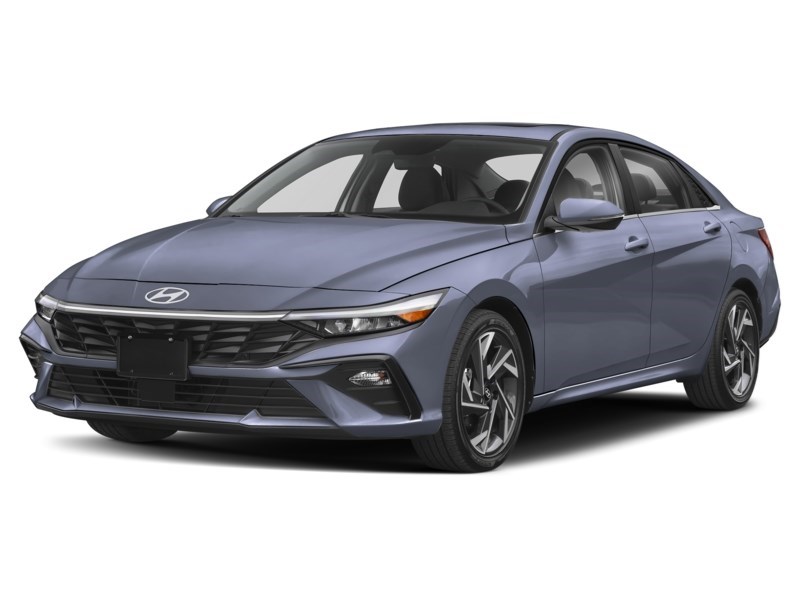 2026 Hyundai Elantra HEV Luxury Sedan Meta Blue  Shot 4