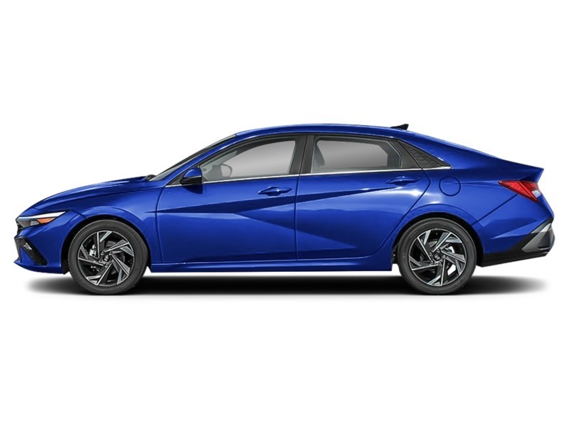 2026 Hyundai Elantra HEV Luxury Sedan w/Two-Tone Interior Intense Blue  Shot 2