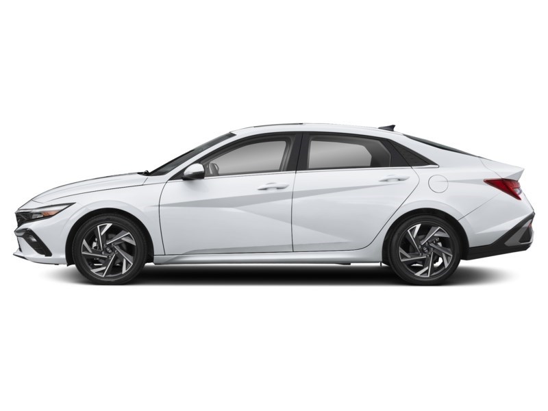 2026 Hyundai Elantra HEV Luxury Sedan Atlas White  Shot 3