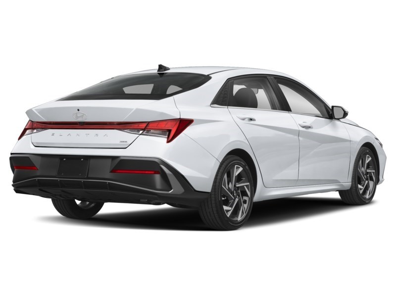 2026 Hyundai Elantra HEV Luxury Sedan Atlas White  Shot 2