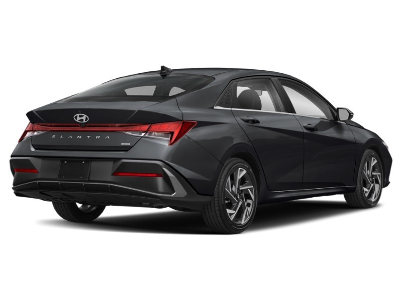 2026 Hyundai Elantra HEV Luxury Sedan Abyss Black  Shot 6