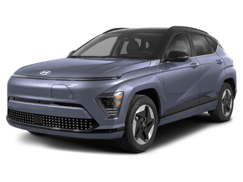 2026 Hyundai Kona Electric Preferred FWD w/Ultimate Package Two-Tone Meta Blue w/Abyss Black Roof  Shot 1