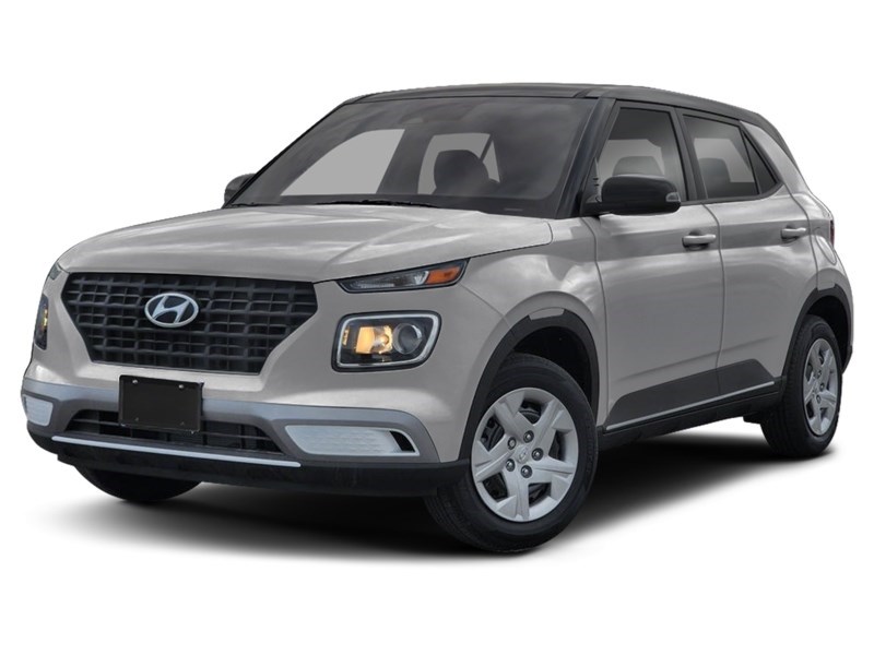 2025 Hyundai Venue Essential IVT w/Two-Tone Shimmering Silver w/Black Roof  Shot 10