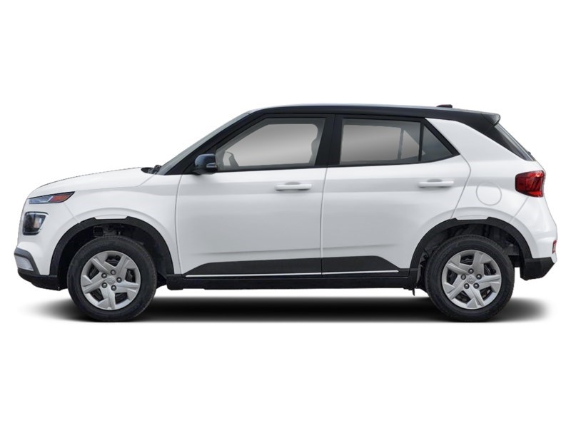 2025 Hyundai Venue Essential IVT w/Two-Tone Atlas White w/Black Roof  Shot 2