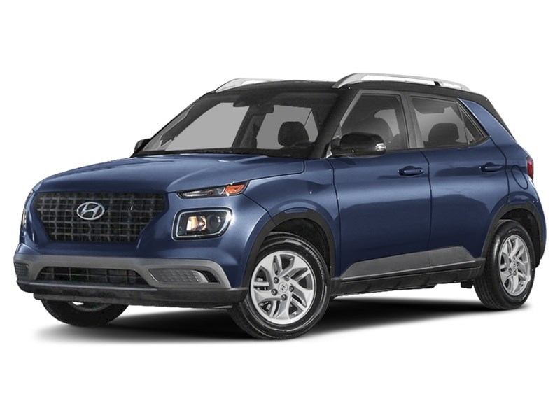 2026 Hyundai Venue Preferred IVT w/Two-Tone Denim w/White Roof  Shot 11
