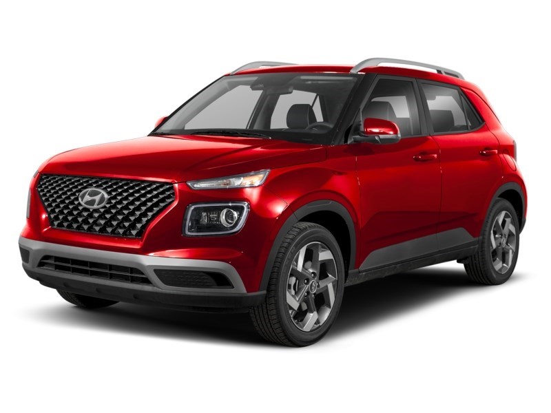 2024 Hyundai Venue Ultimate IVT w/Black Interior Ultimate Red  Shot 3