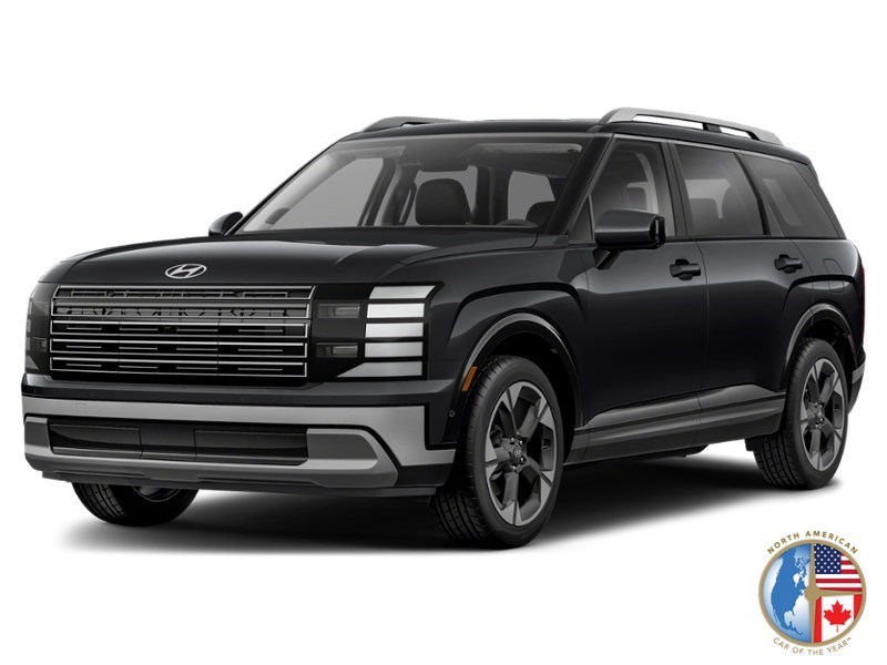 2026 Hyundai Palisade HEV Luxury 8-Passenger AWD Abyss Black  Shot 3