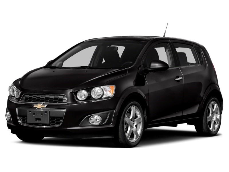 2012 Chevrolet Sonic 5dr HB LS Black  Shot 4