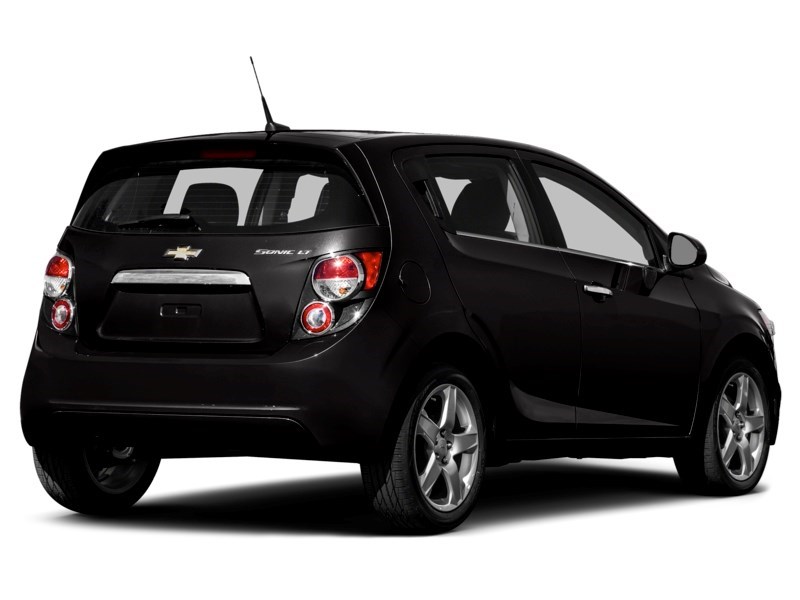 2012 Chevrolet Sonic 5dr HB LS Black  Shot 2