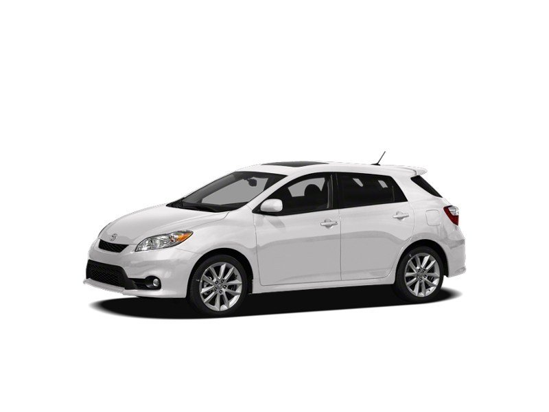 2012 Toyota Matrix 4dr Wgn Auto FWD Alpine White  Shot 1